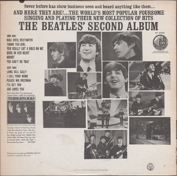 Release: The Beatles' Second Album-Vinyl-US-1968-ST 2080, ST-2080-21825691