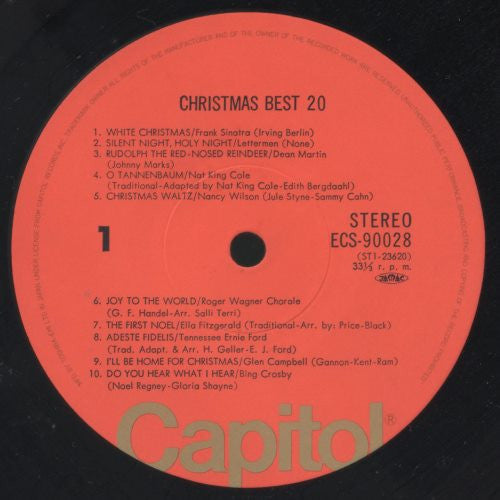 Master Release: Christmas Best 20 by Various