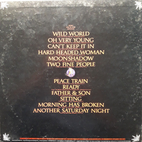 Release: Greatest Hits-Vinyl-Canada-1975-SP 4519-13945546