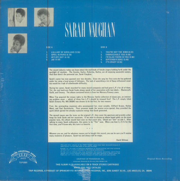 Sarah Vaughan