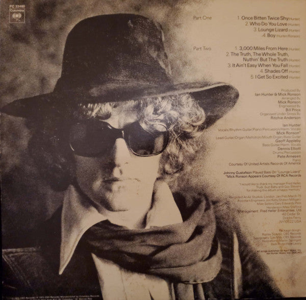 Release: Ian Hunter-Vinyl-US-1975-PC 33480-13365894