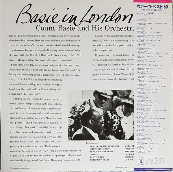 Master Release: Basie In London by Count Basie Orchestra
