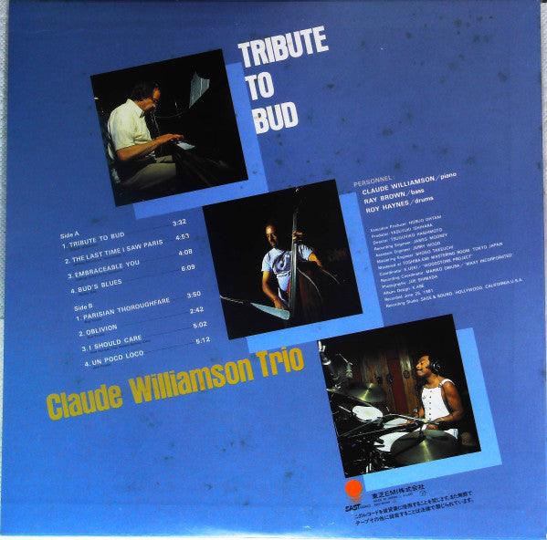 Release: Tribute To Bud-Vinyl-Japan-1982-EWJ-90009-15013570