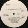 Noel Pointer - All My Reasons (Vinyl, LP, Album, Promo) Very Good (VG) / Good Plus (G+)