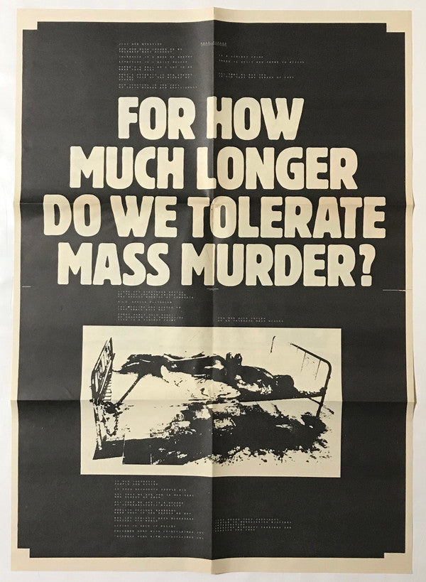 Release: For How Much Longer Do We Tolerate Mass Murder?-Vinyl-Japan-1981-RTL-1-11640755