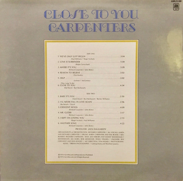 Close To You