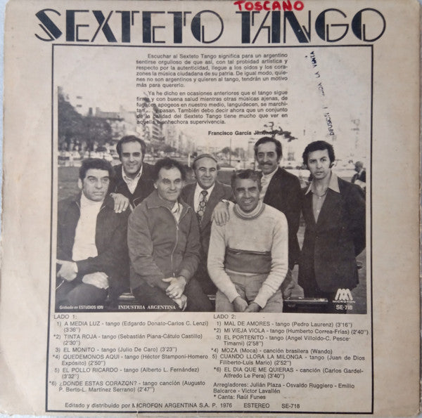 Master Release: Sexteto Tango by Sexteto Tango