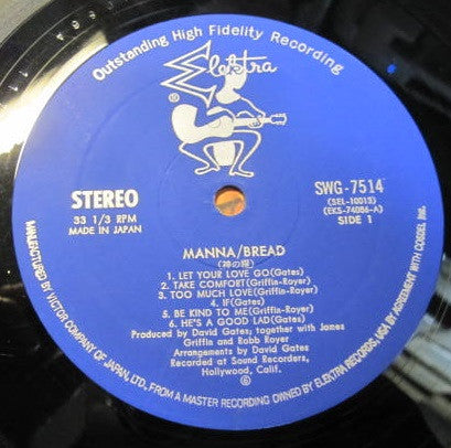 Release: Manna-Vinyl-Japan-1971-SWG-7514-15747930