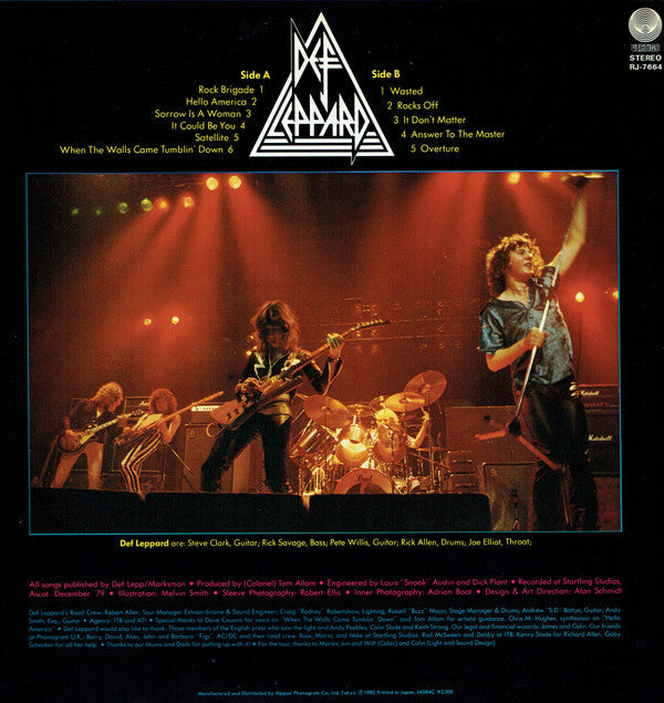 Release: On Through The Night-Vinyl-Japan-1980-RJ-7664-11249338