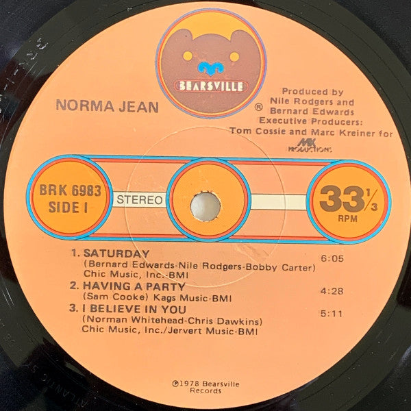 Release: Norma Jean-Vinyl-US-1978-BRK 6983-15000269