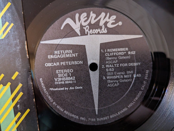 Master Release: Return Engagement by Oscar Peterson