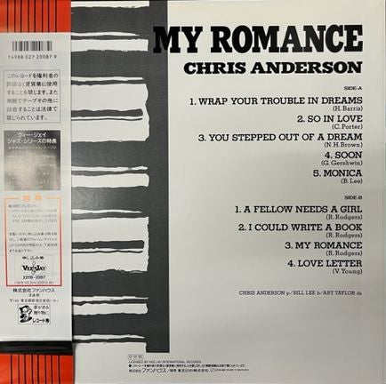 Master Release: My Romance by The Chris Anderson Trio