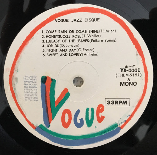 Vogue Jazz Disque