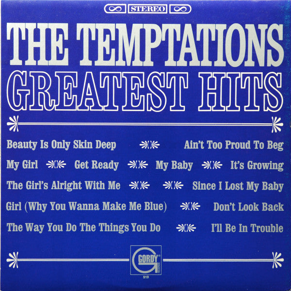 Release: Greatest Hits-Vinyl-US-None-919, GS919, GLPS-919-10469591