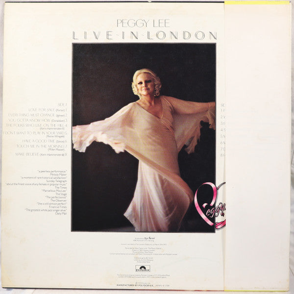 Release: Live In London-Vinyl-Japan-1977-MPF 1091-18570970