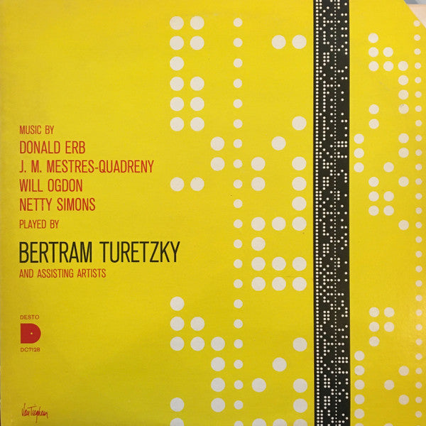 Release: Plays Music By Donald Erb, J. M. Mestres-Quadreny, Will Ogdon, Netty Simons-Vinyl-US-1970-DC-7128-14684266
