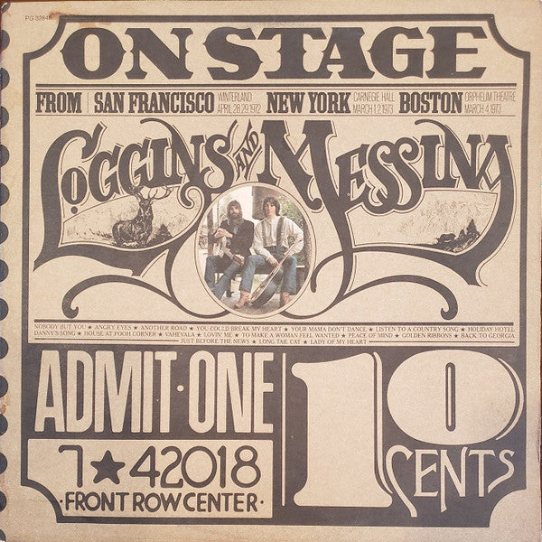 Release: On Stage-Vinyl-US-1974-PG 32848-12348692