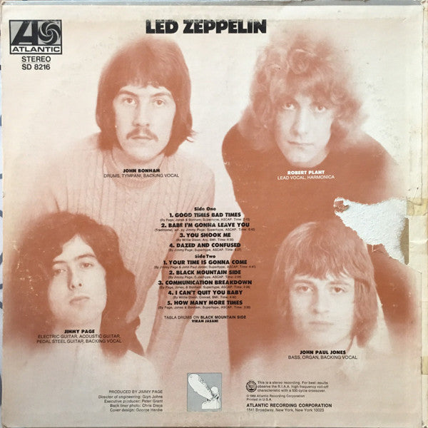 Release: Led Zeppelin-Vinyl-US-1973-SD 8216-14130332