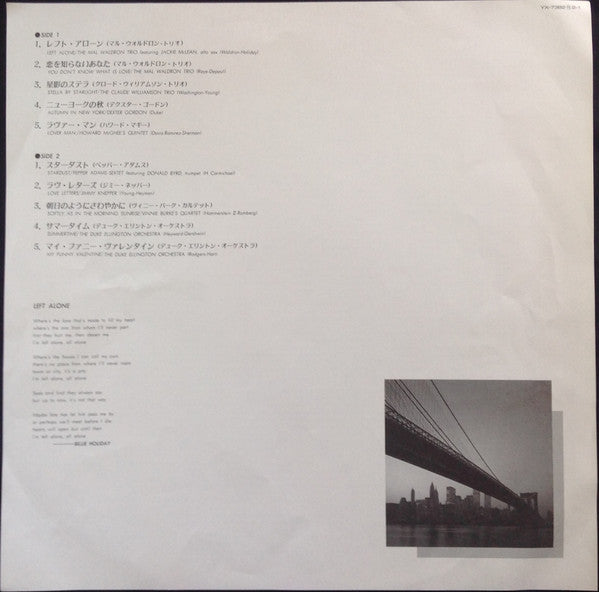 Left Alone / Bethlehem Original Selection
