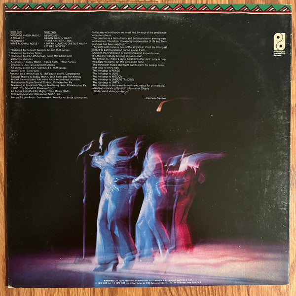 Master Release: Message In The Music by The O'Jays
