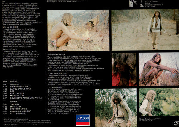Release: Blues From Laurel Canyon-Vinyl-Germany-None-820 539-1-12158010