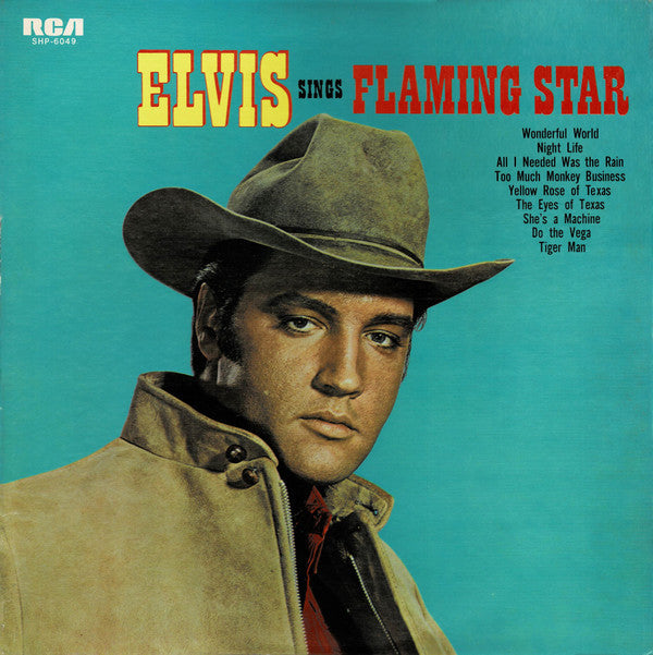 Release: Singer Presents Elvis Singing "Flaming Star" And Others-Vinyl-Japan-1972-SHP-6049-14657586