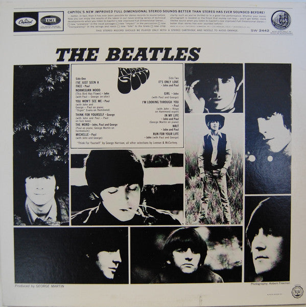 Release: Rubber Soul-Vinyl-US-1976-SW-2442, SW 2442-11066938