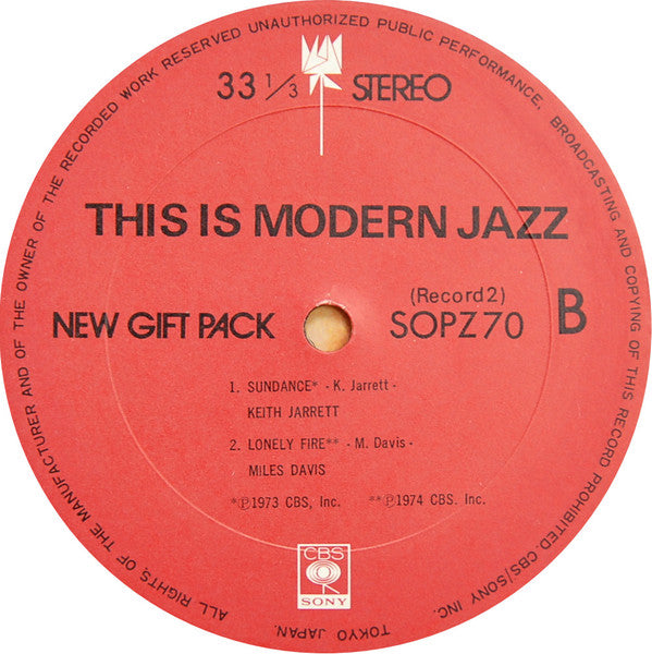 This Is Modern Jazz