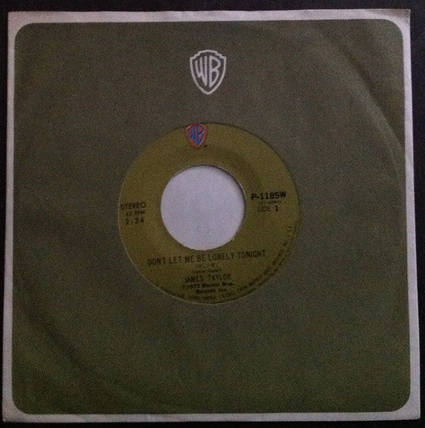 Master Release: Don't Let Me Be Lonely Tonight by James Taylor (2)