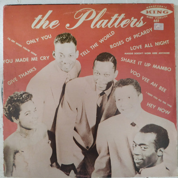 Release: The Platters-Vinyl-US-1987-651-11990115