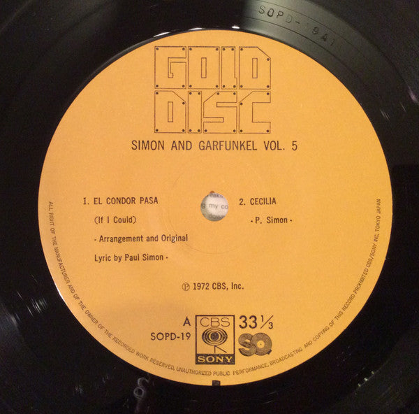 Simon And Garfunkel Vol. 5