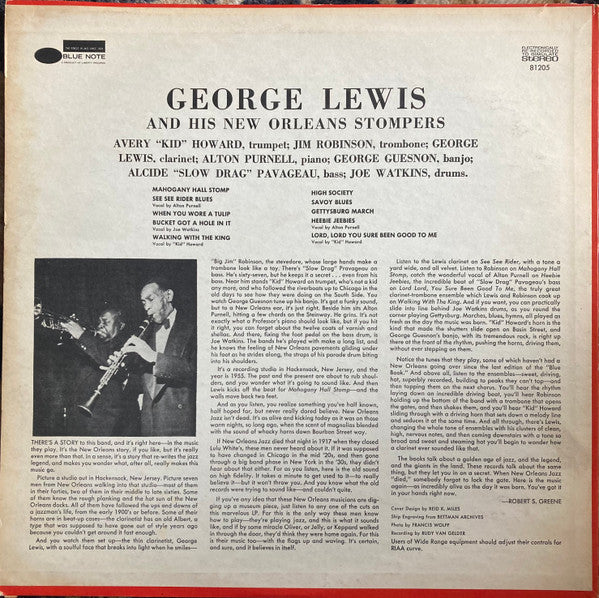 George Lewis And His New Orleans Stompers (Volume 1)
