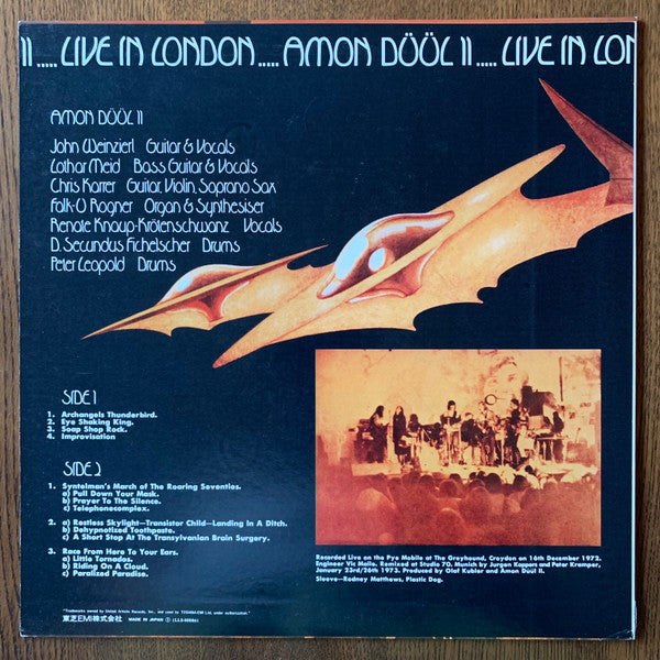Release: Live In London-Vinyl-Japan-1974-LLS-80086-20785804