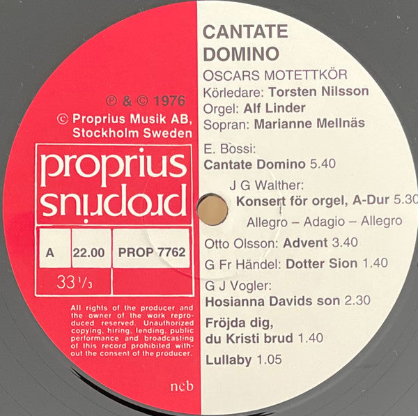 Cantate Domino