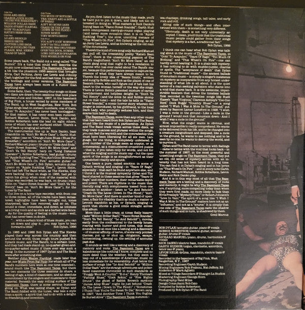 Release: The Basement Tapes-Vinyl-US-None-C2 33682-26174369