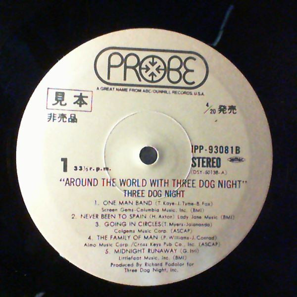 Around The World With Three Dog Night