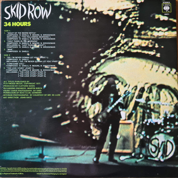 Release: 34 Hours-Vinyl-UK-None-64411, S 64411-25922368