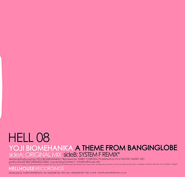 Master Release: A Theme From Banginglobe by Yoji Biomehanika