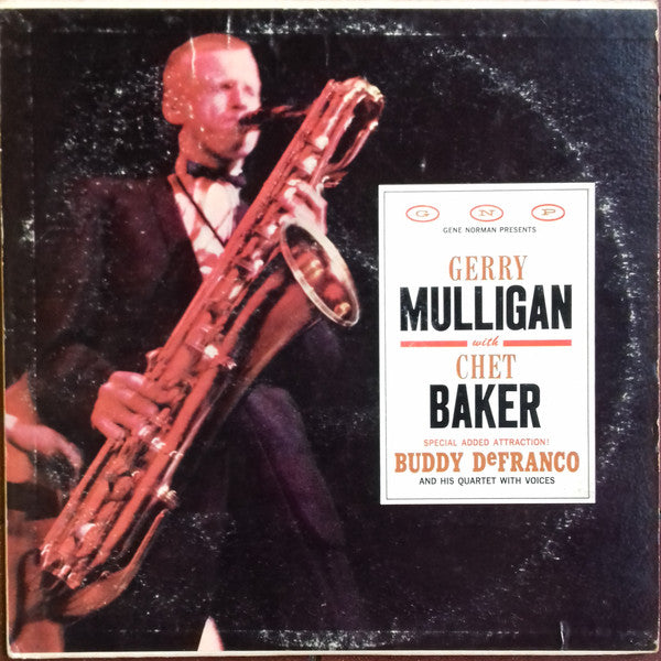 Release: Chet Baker - Gerry Mulligan - Buddy DeFranco-Vinyl-US-None-GNP 56, GNP-56-12470145