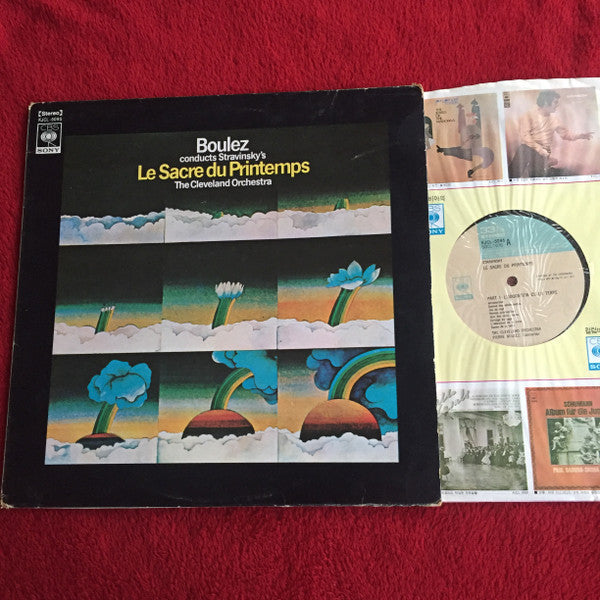 Release: Boulez Conducts Stravinsky's Le Sacre Du Printemps-Vinyl-Japan-1974-SOCL- 1076-13652023