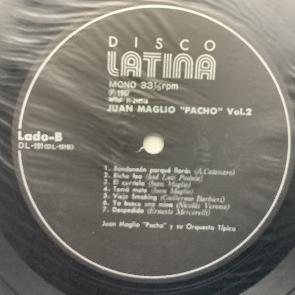 Juan Maglio "Pacho" Vol.2 = フアン・マグリオ・«パチョ» 第2集