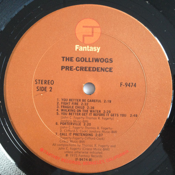 Pre-Creedence