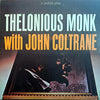 Thelonious Monk - Thelonious Monk With John Coltrane (Vinyl, LP, Album, Reissue) Very Good (VG) / Very Good Plus (VG+)