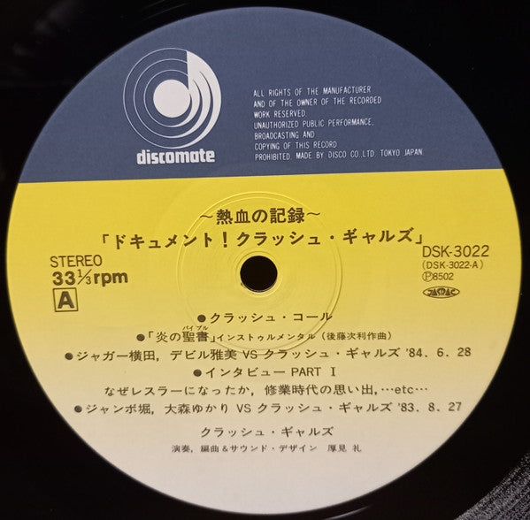 ~熱血の記録~  ドキュメント！クラッシュ・ギャルズ