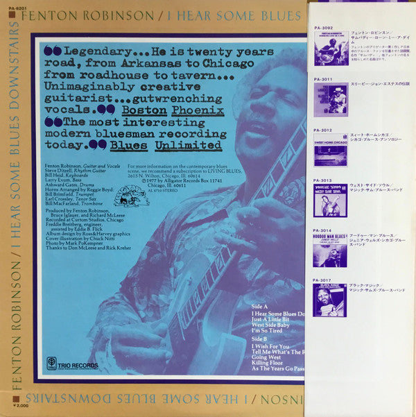 Release: I Hear Some Blues Downstairs-Vinyl-Japan-1977-PA-6201-20908375