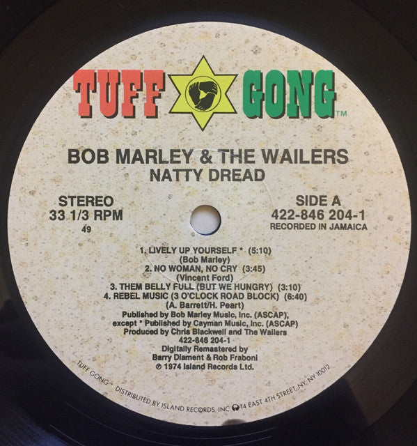 Release: Natty Dread-Vinyl-US-1990-422-846 204-1-13319870