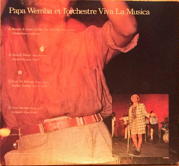 Master Release: Papa Wemba Et l'orchestre Viva La Musica by Papa Wemba