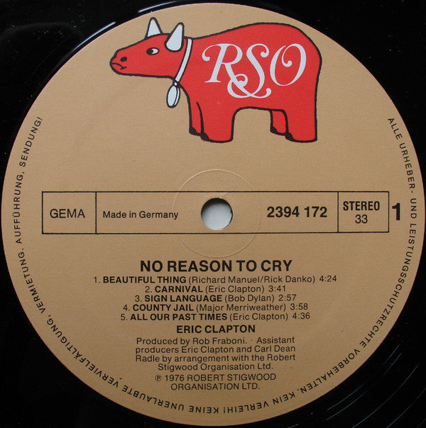 No Reason To Cry