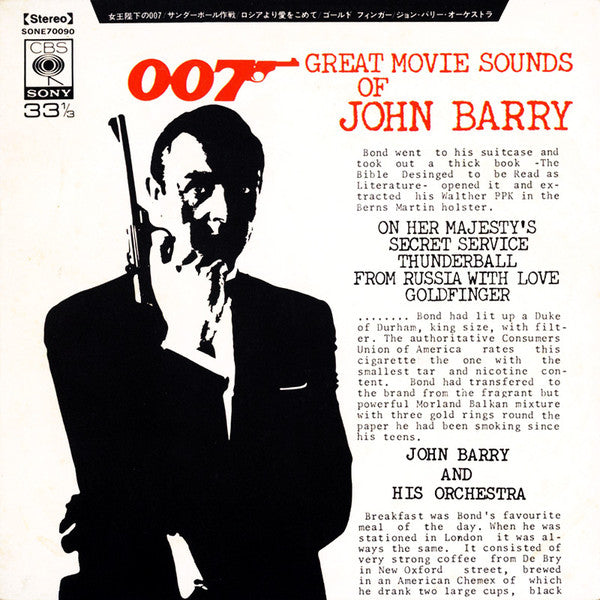 Great Movie Sounds Of John Barry