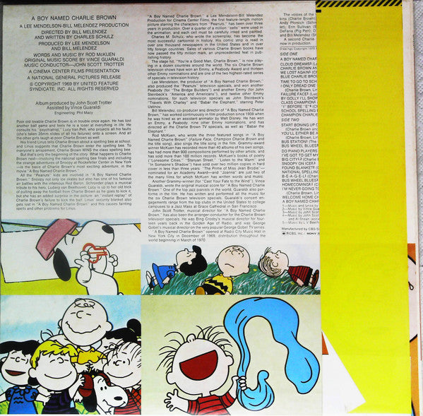 Release: Selections From The Soundtrack "A Boy Named Charlie Brown"-Vinyl-Japan-1976-25AP 64-11977650